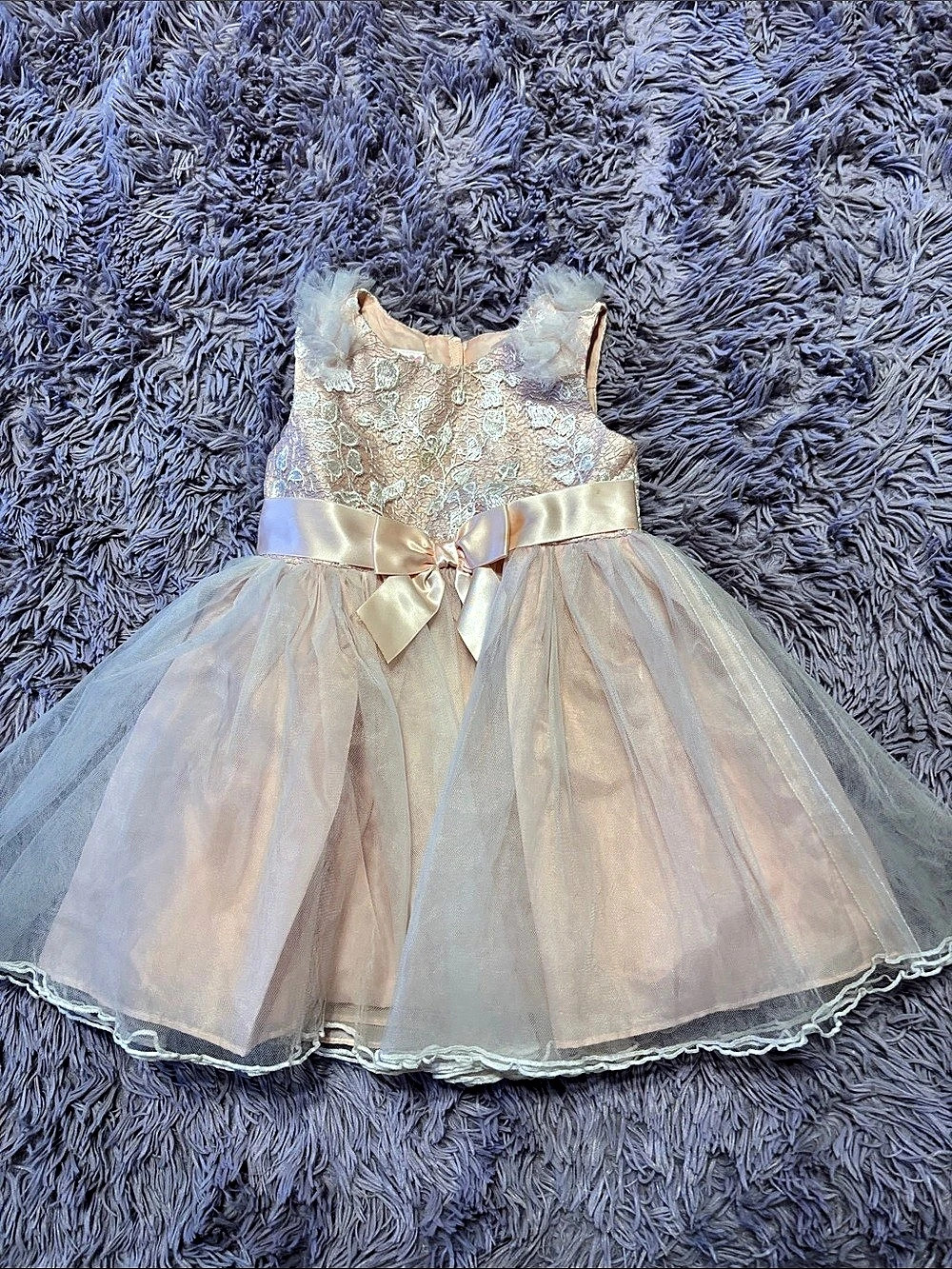 Precious Moments Girls Dress Size 2T Like New #5